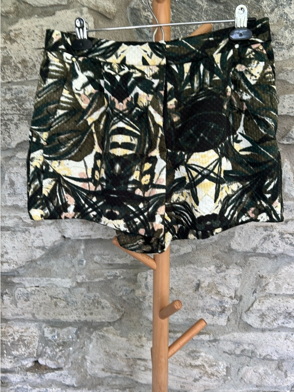 Tropical Print Shorts
